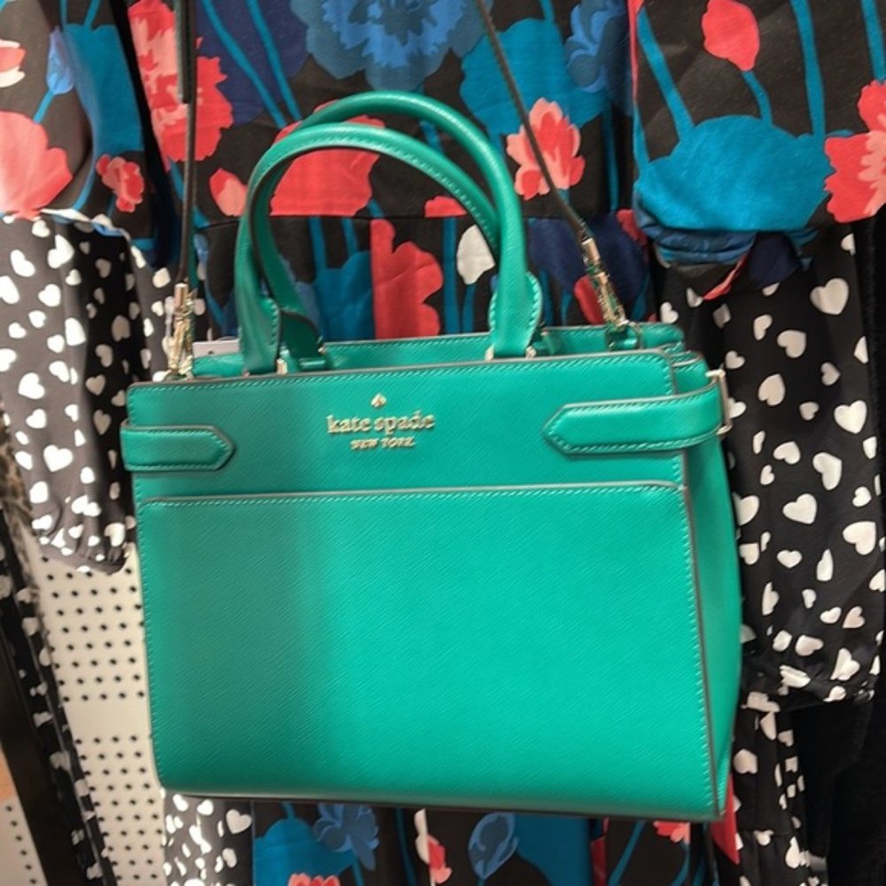 Kate Spade Staci Medium Satchel Green bean - Picture 3 of 16